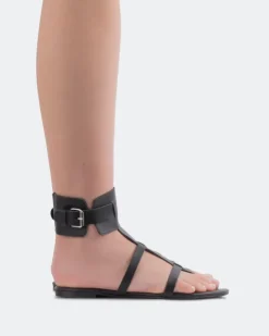 Women L'INTERVALLE Bruni Black Leather