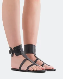 Women L'INTERVALLE Bruni Black Leather