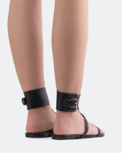 Women L'INTERVALLE Bruni Black Leather