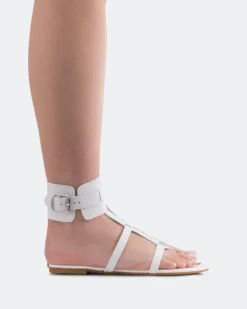 Women L'INTERVALLE Bruni White Leather