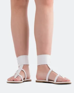 Women L'INTERVALLE Bruni White Leather