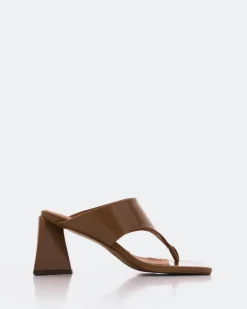 Women L'INTERVALLE Bulevar Camel Leather