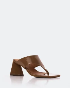 Women L'INTERVALLE Bulevar Camel Leather