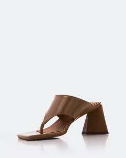 Women L'INTERVALLE Bulevar Camel Leather