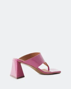 Women L'INTERVALLE Bulevar Pink Leather