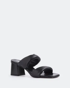 Women L'INTERVALLE Busto Black Leather