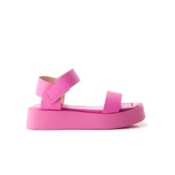 Women L'INTERVALLE Buttercup Pink Leather