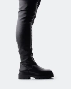 Women L'INTERVALLE Calabria Black Leather