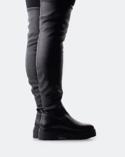 Women L'INTERVALLE Calabria Black Leather