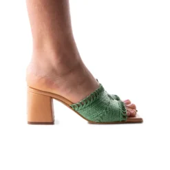 Women L'INTERVALLE Calzada Green Knit
