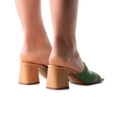 Women L'INTERVALLE Calzada Green Knit