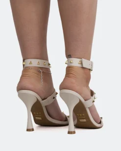 Women L'INTERVALLE Cameran Off White Leather