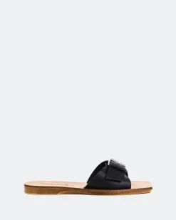 Women L'INTERVALLE Campari Black Leather
