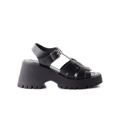 Women L'INTERVALLE Capranica Black Leather