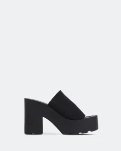Women L'INTERVALLE Carangi Black Lycra