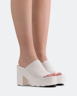 Women L'INTERVALLE Carangi White Lycra