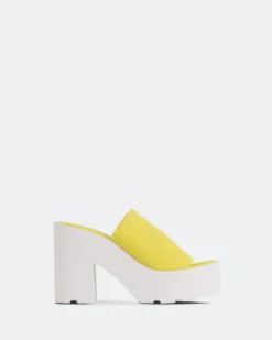 Women L'INTERVALLE Carangi Yellow Lycra