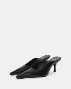 Women L'INTERVALLE Carthan Black Leather