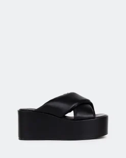 Women L'INTERVALLE Casa Black Leather