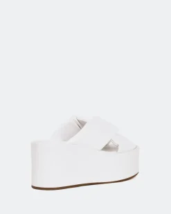 Women L'INTERVALLE Casa White Leather