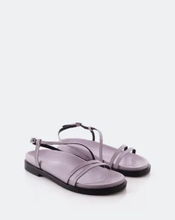 Women L'INTERVALLE Cassiane Lilac Leather