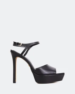 Women L'INTERVALLE Cavo Black Leather