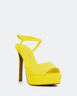 Women L'INTERVALLE Cavo Yellow Leather