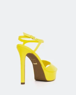 Women L'INTERVALLE Cavo Yellow Leather