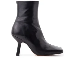Women L'INTERVALLE Cedar Black Leather