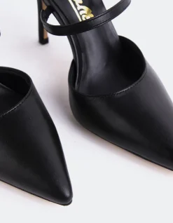 Women L'INTERVALLE Celandine Black Leather