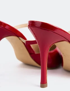 Women L'INTERVALLE Celandine Red Naplack