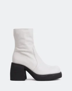 Women L'INTERVALLE Chamonix Off White Leather