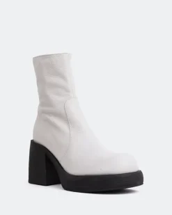 Women L'INTERVALLE Chamonix Off White Leather