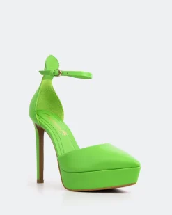 Women L'INTERVALLE Charmed Green Leather