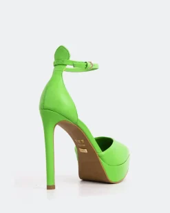 Women L'INTERVALLE Charmed Green Leather