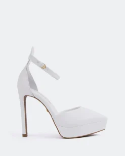 Women L'INTERVALLE Charmed White Leather