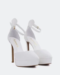 Women L'INTERVALLE Charmed White Leather