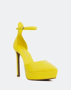 Women L'INTERVALLE Charmed Yellow Leather