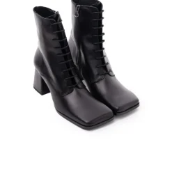 Women L'INTERVALLE Chatham Black Leather