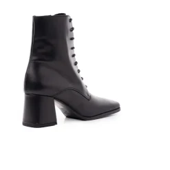 Women L'INTERVALLE Chatham Black Leather