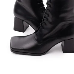 Women L'INTERVALLE Chatham Black Leather