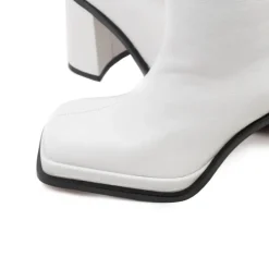Women L'INTERVALLE Chaumont White Leather