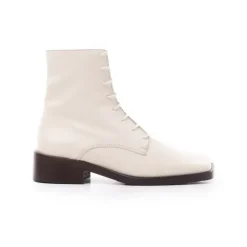 Women L'INTERVALLE Chertsy Off White Leather