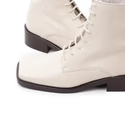 Women L'INTERVALLE Chertsy Off White Leather