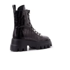 Women L'INTERVALLE Chico Black Croco