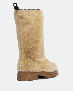 Women L'INTERVALLE Chow Tan Faux Fur