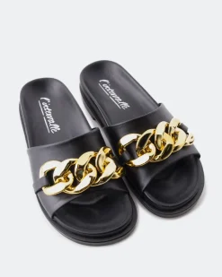 Women L'INTERVALLE Cipriana Black Leather
