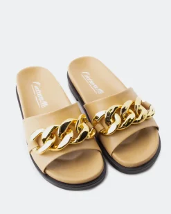 Women L'INTERVALLE Cipriana Camel Leather
