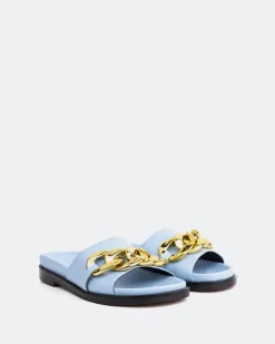 Women L'INTERVALLE Cipriana Light Blue Leather