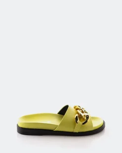 Women L'INTERVALLE Cipriana Yellow Leather